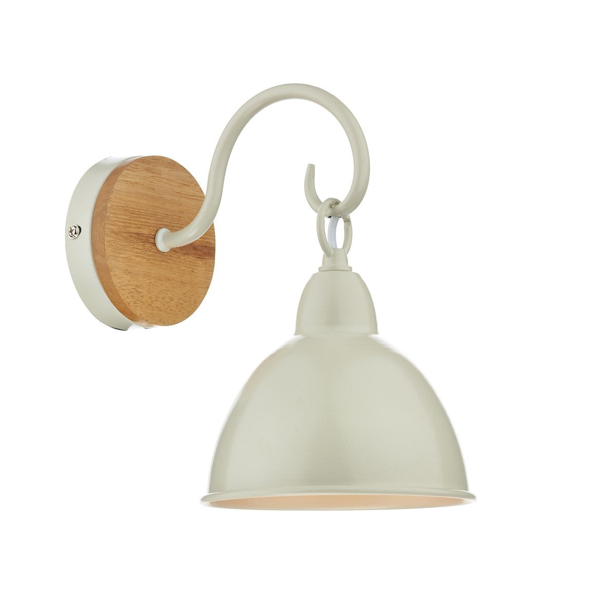 BLY0743 1 Light Wall Light c/w Painted Shade