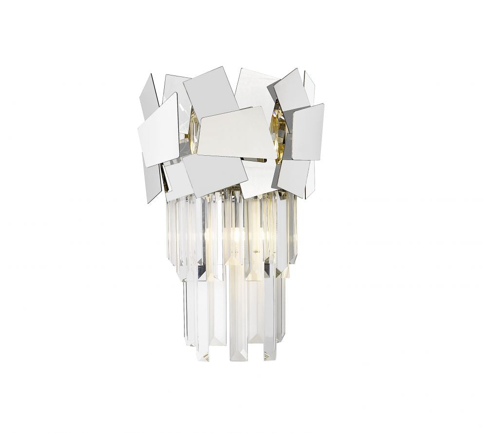 HCBW209291HFC Crystal Wall Light - Chrome