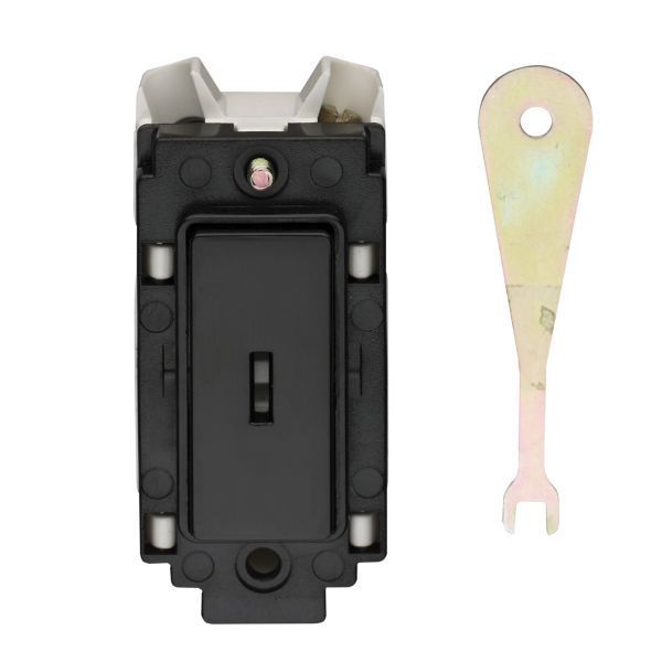 Crabtree 20AX 2 Way Grid Switch Complete With Key