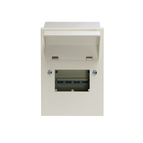 Crabtree Starbreaker 504/0A 4 Module Full Metal Enclosure