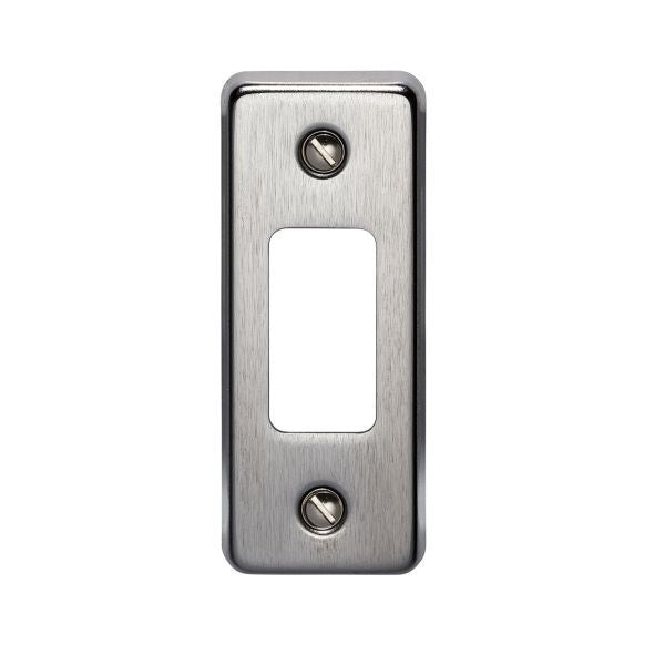 Crabtree 1 Gang Flush Architrave Grid Cover Plate