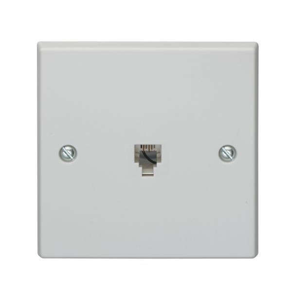 Crabtree 1 Gang RJ11 Socket