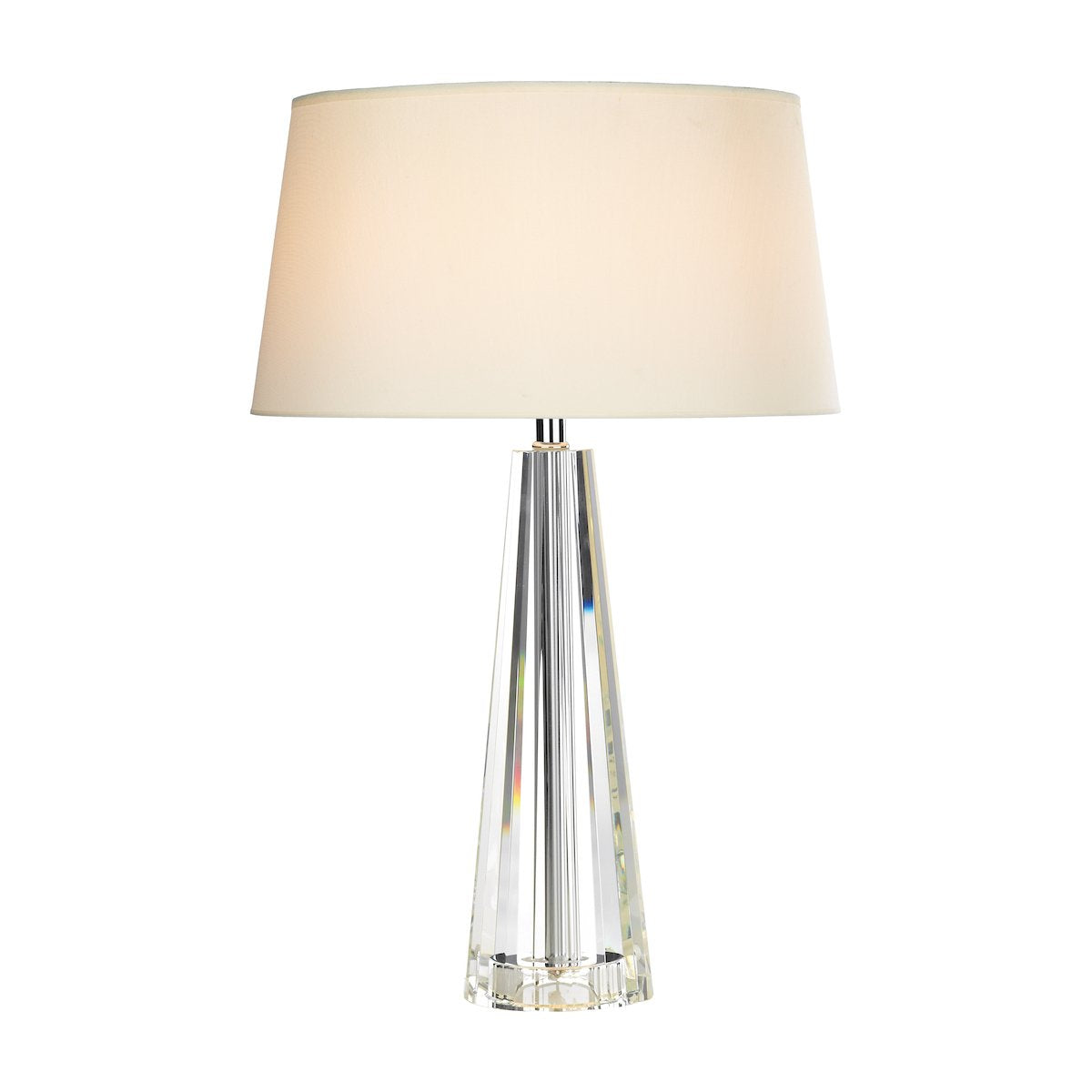 CYP4208 Table Lamp Tapered Crystal c/w CYP1233 Shade