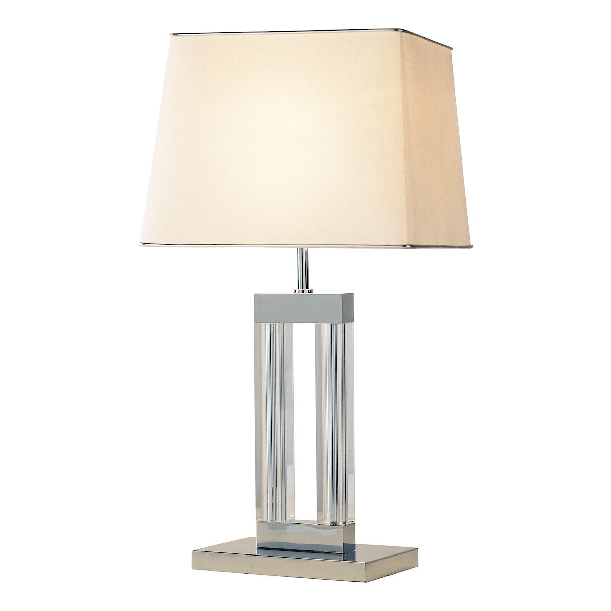 DOM4050 Table Lamp Quartz Glass c/w Shade DOM12