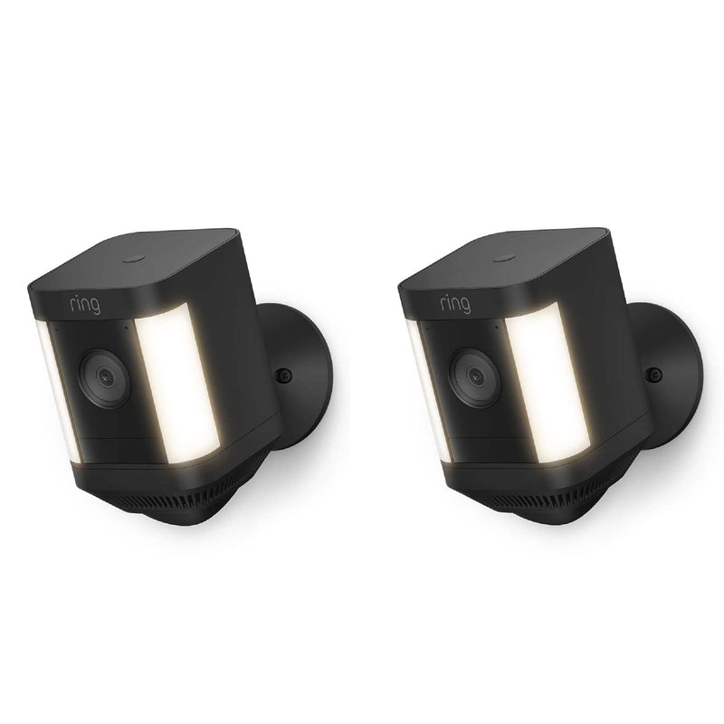 Ring Spotlight Cam Plus Battery Black