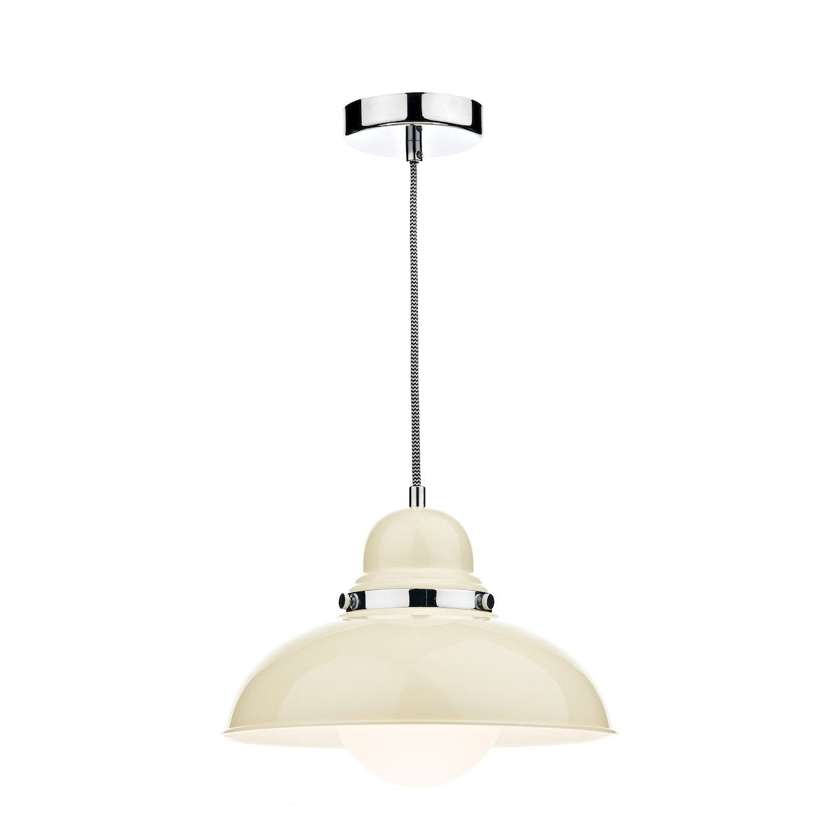 DYN0133 Single Pendant Cream