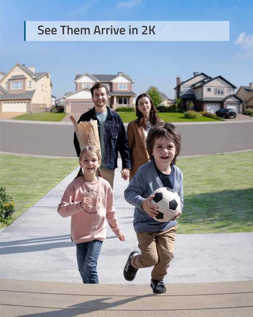 Eufy Video Doorbell 2K (Battery-Powered) with HomeBase 2 & Add on Doorbell Chime *Bundle*