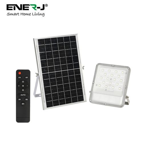 Ener J Smart Solar Powered 300W LED Floodlight with IP65 Remote Control