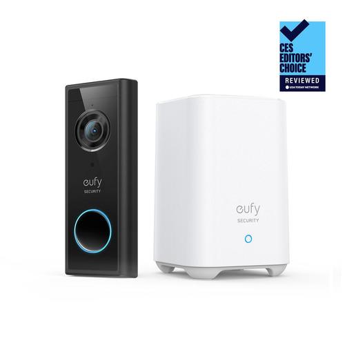 Eufy Video Doorbell 2K (Battery-Powered) with HomeBase 2 and Pack of 2 - EufyCam 2 Pro Add On Cam *BUNDLE*