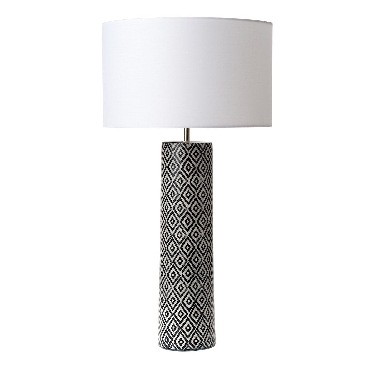 EGO4221 Table Lamp Black & White Base Only