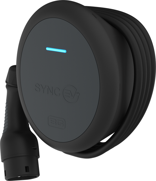 SyncEV EVT77GG-02 EV Tethered Wall Charger 7.4kW Wi-Fi & 4G