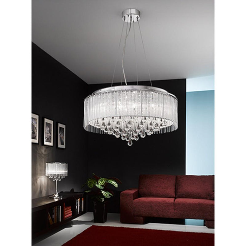 8/1612LF 8 Light Large Suspended Light