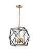 4-7142LF 4 Light Cage Suspended Light