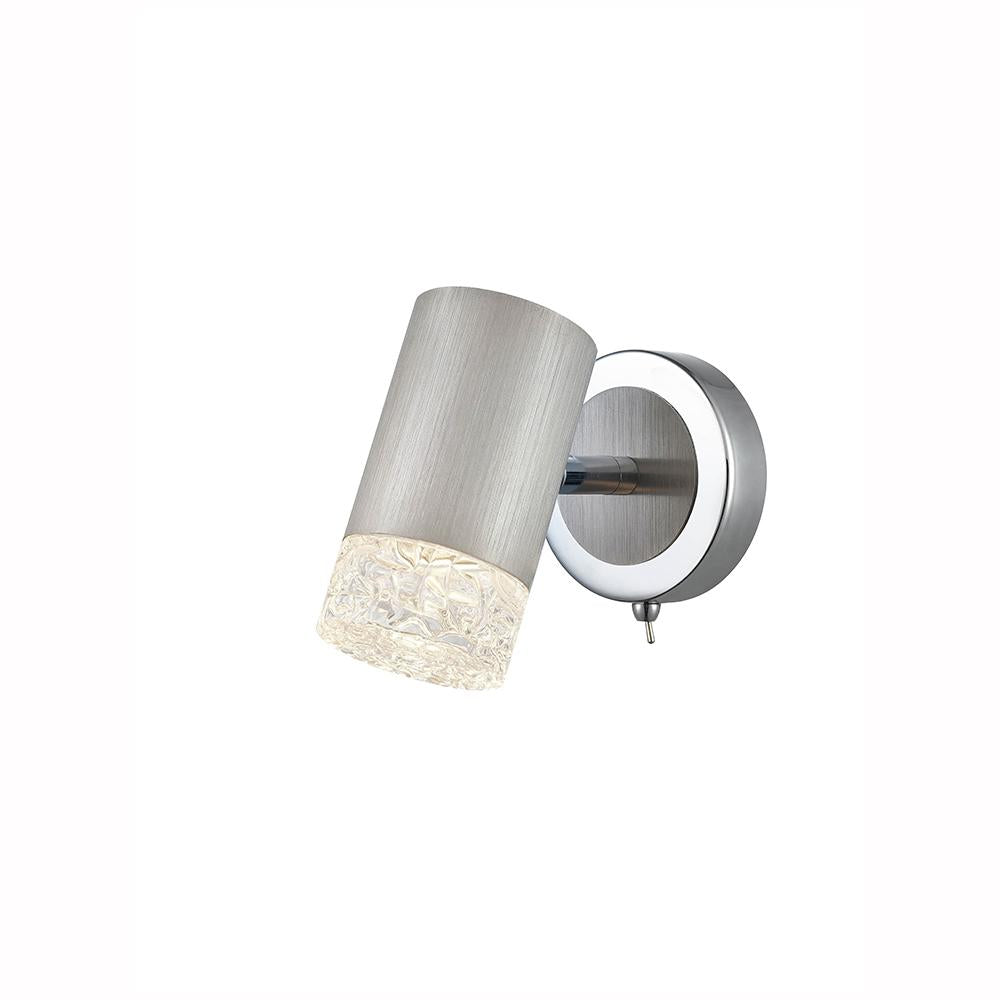1-2242LF Wall Light Satin Nickel