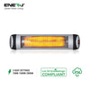 Ener-J Wall mounted Patio Heater with Quartz Tube 3000W