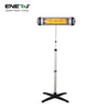Ener-J Wall mounted Patio Heater with Quartz Tube 3000W