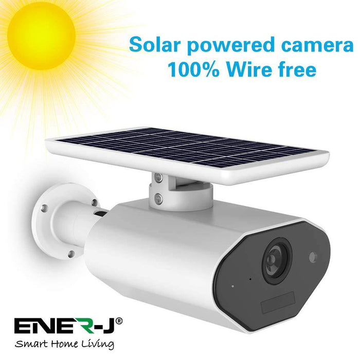 ENER-J Smart Solar Powered Outdoor IP Camera (1080p) IPC1024