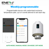 Ener J Smart Thermostatic Radiator Valve, No Hub Needed, APP & Voice Control