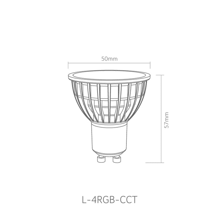 RGB+CCT Smart Lamp