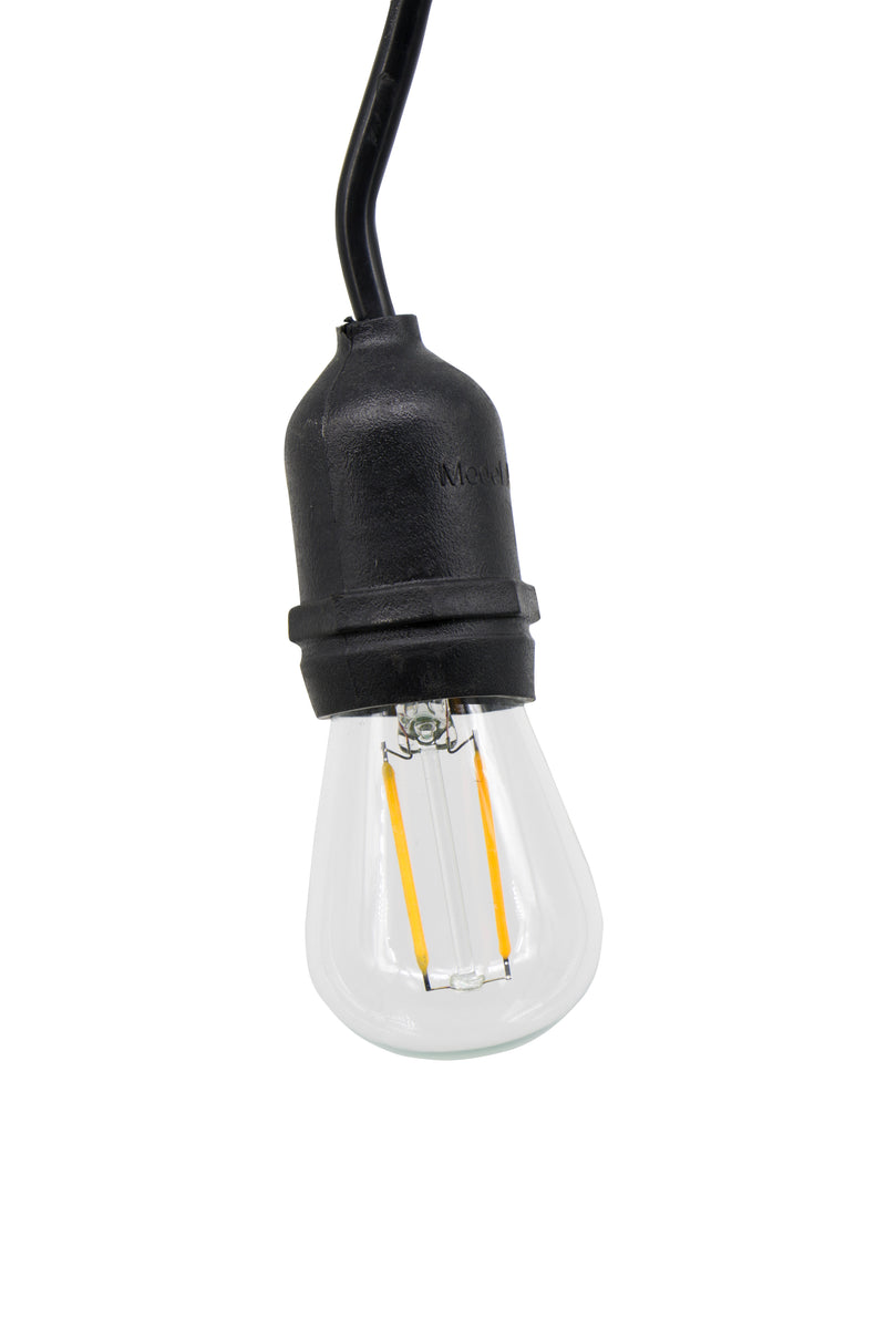 Ener-J LED Festoon Kit (10.2m) inc 10x2W Filament LED Bulbs (T454) + 2x Spare Bulbs