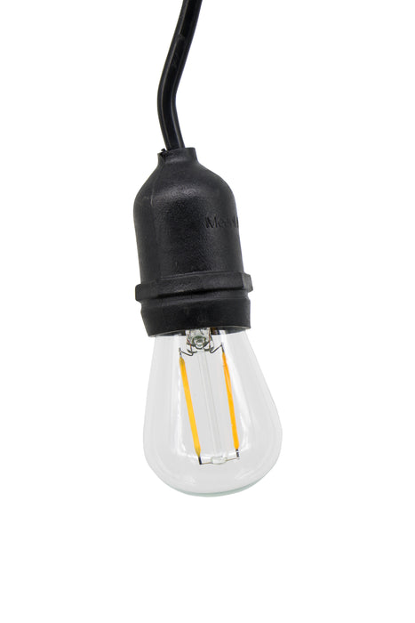 Ener J LED Festoon Kit (10.2m) inc 10x2W Filament LED Bulbs (T454) + 2x Spare Bulbs