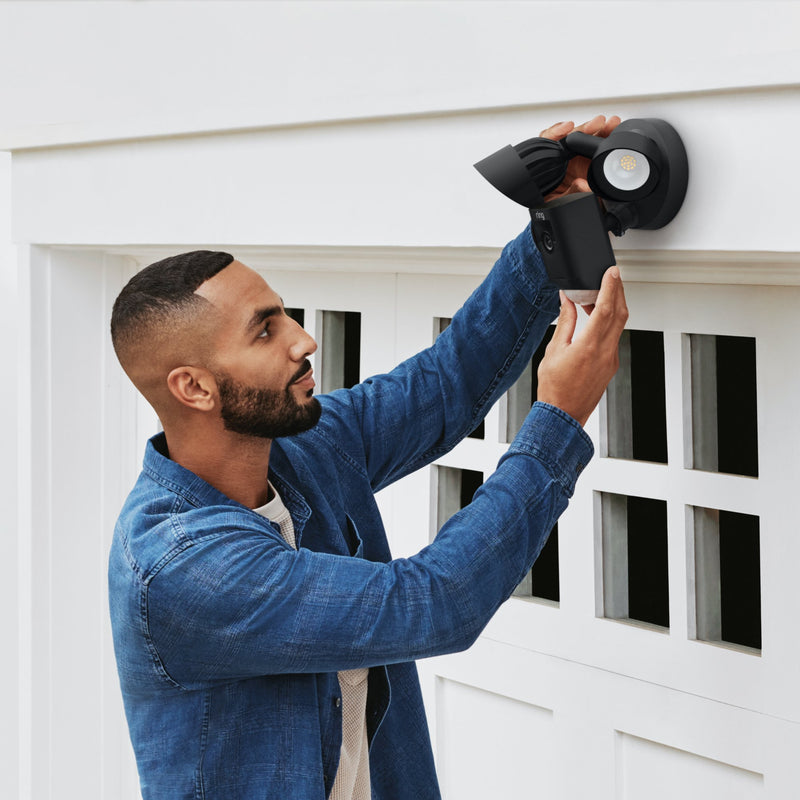 Ring Floodlight Cam Wired Plus White