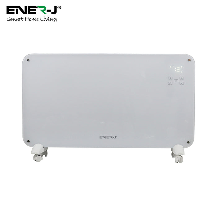 Ener-J WiFi Smart Heater 2000W White Tempered Glass