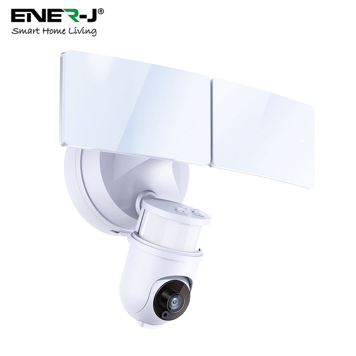 ENER-J Smart 1080p LED Floodlight Camera Wired - White SHA5293