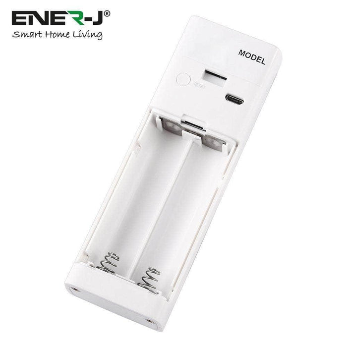 ENER-J Smart Wi-Fi Battery Doorbell 1080p with Plug in Chime SHA5307