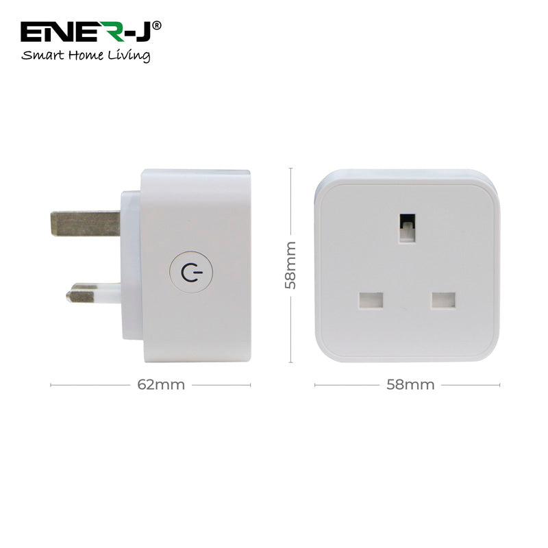 ENER-J Wifi Smart Plug with Energy Monitor