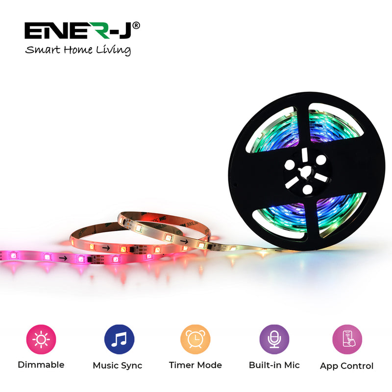 Ener-J Smart Digital Dream Colour Running RGB LED Strip Kit