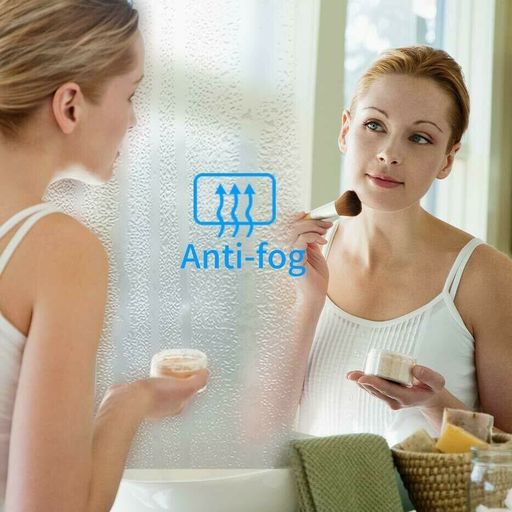 Ener-J Round LED Mirror with Bluetooth Speaker, CCT Changing & Touch Sensor