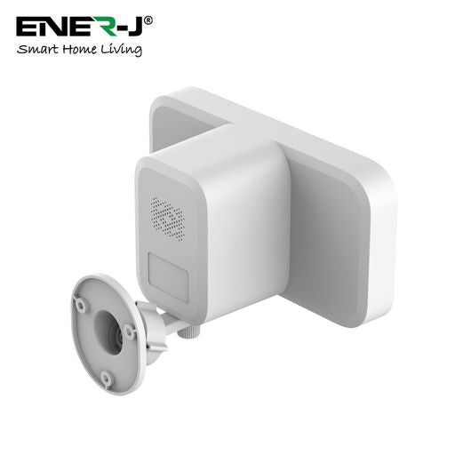 Ener J Smart Wireless 1080P Battery Camera with Twin Floodlights, 10400mAh Batteries