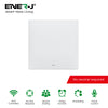 Ener-J 1 Gang Smart Push Button Mechanical Light Switch, (No Neutral Required)