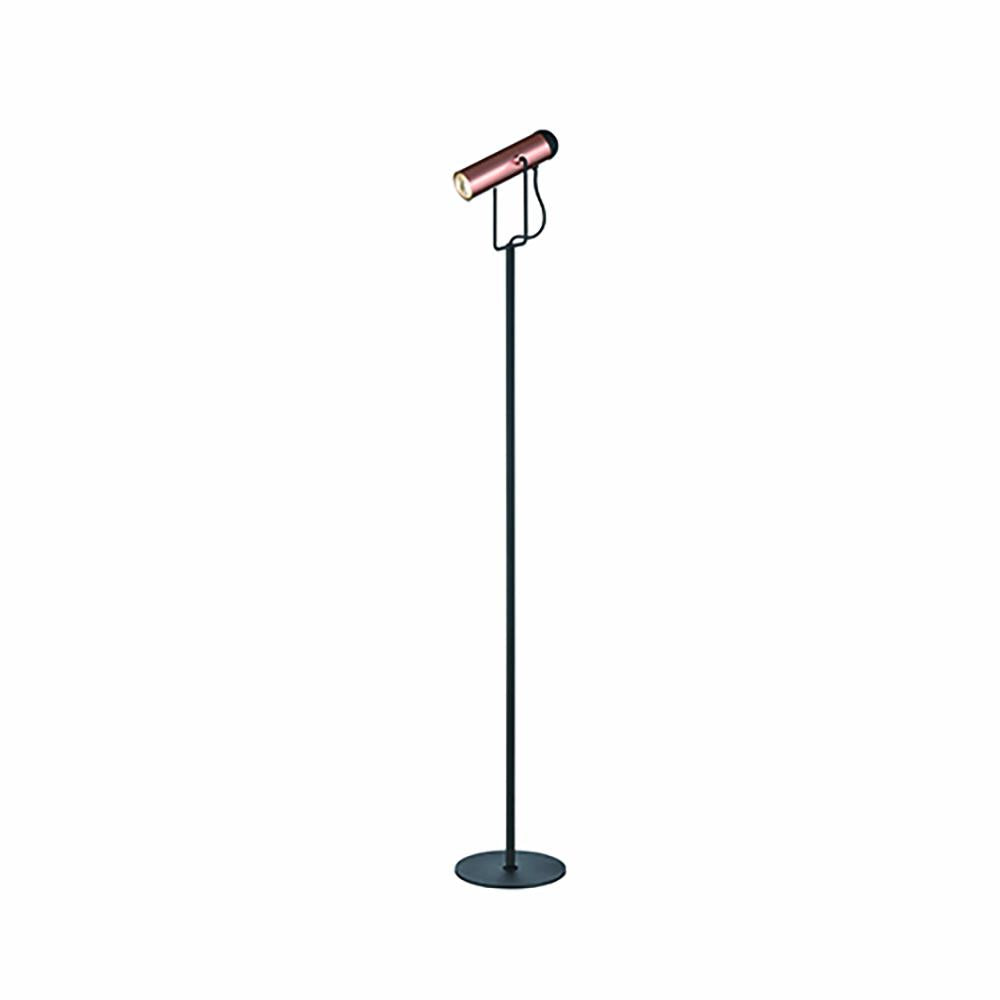 252LS Modern Reading Floor Lamp Copper