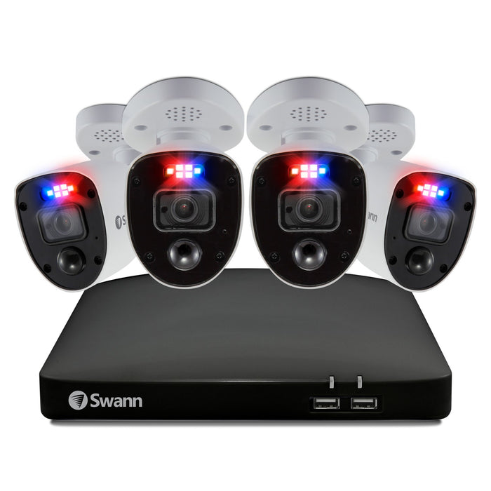 Swann 4K Ultra HD CCTV DVR System with Built-In 2TB HDD