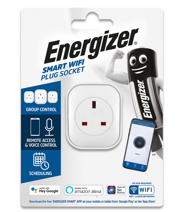 Energizer Smart WiFi Plug - S17165 (UK)
