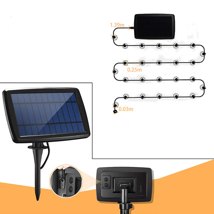 Ener J Solar String LED Festoon Kit