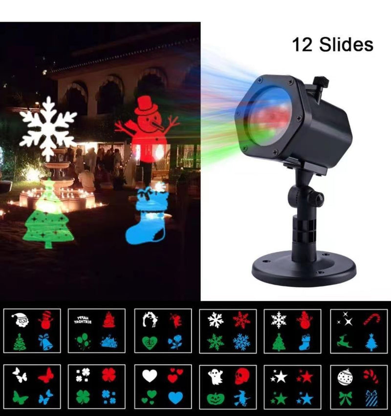 Ener-J LED Outdoor Projector Light with 12 Patterns