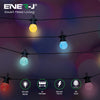 Ener-J 13 Meters RGB String Light Kit, 5V 5W (20 RGB Bulbs + IR Remote + UK Power Supply)