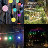 Ener-J 13 Meters RGB String Light Kit, 5V 5W (20 RGB Bulbs + IR Remote + UK Power Supply)