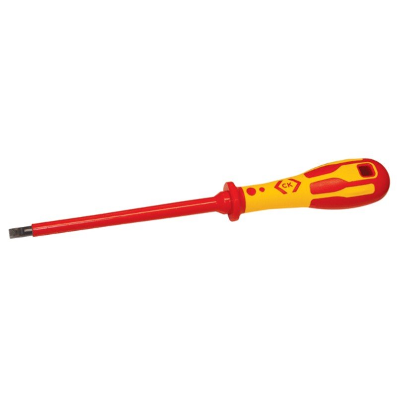 CK Tools T49144-080 DextroVDE 1000v Screwdriver Slotted Parallel 8mm x 175mm
