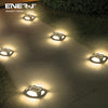 Ener-J Smart Solar Powered LED Floor Lights 6000K + Blue- 2 Piece