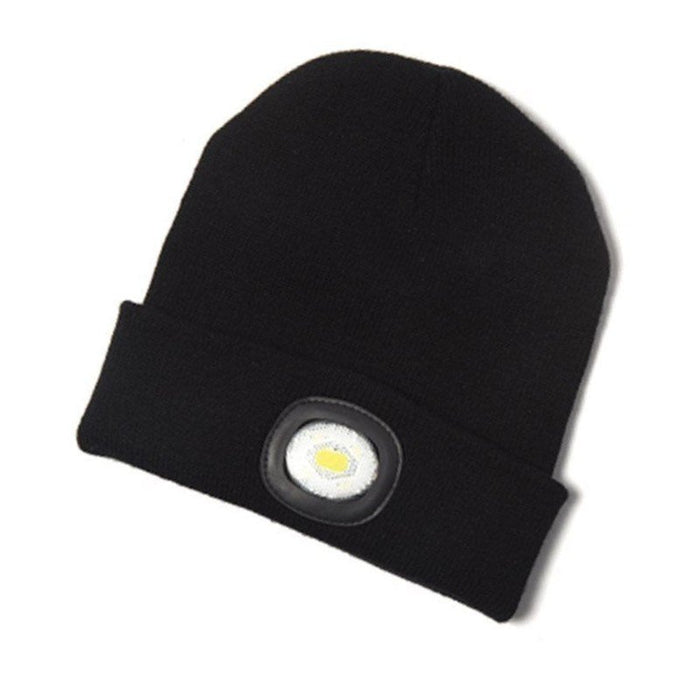 CK Tools T9608BHR Beanie Hat with USB LED Rechargeable Head Torch