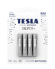 TESLA AAA SILVER+ (LR03 / BLISTER FOIL 4 PCS)