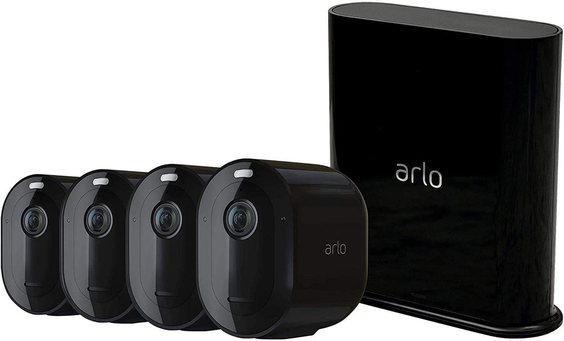 Arlo Pro 4 Camera Kit - Black 2K SND Electrical