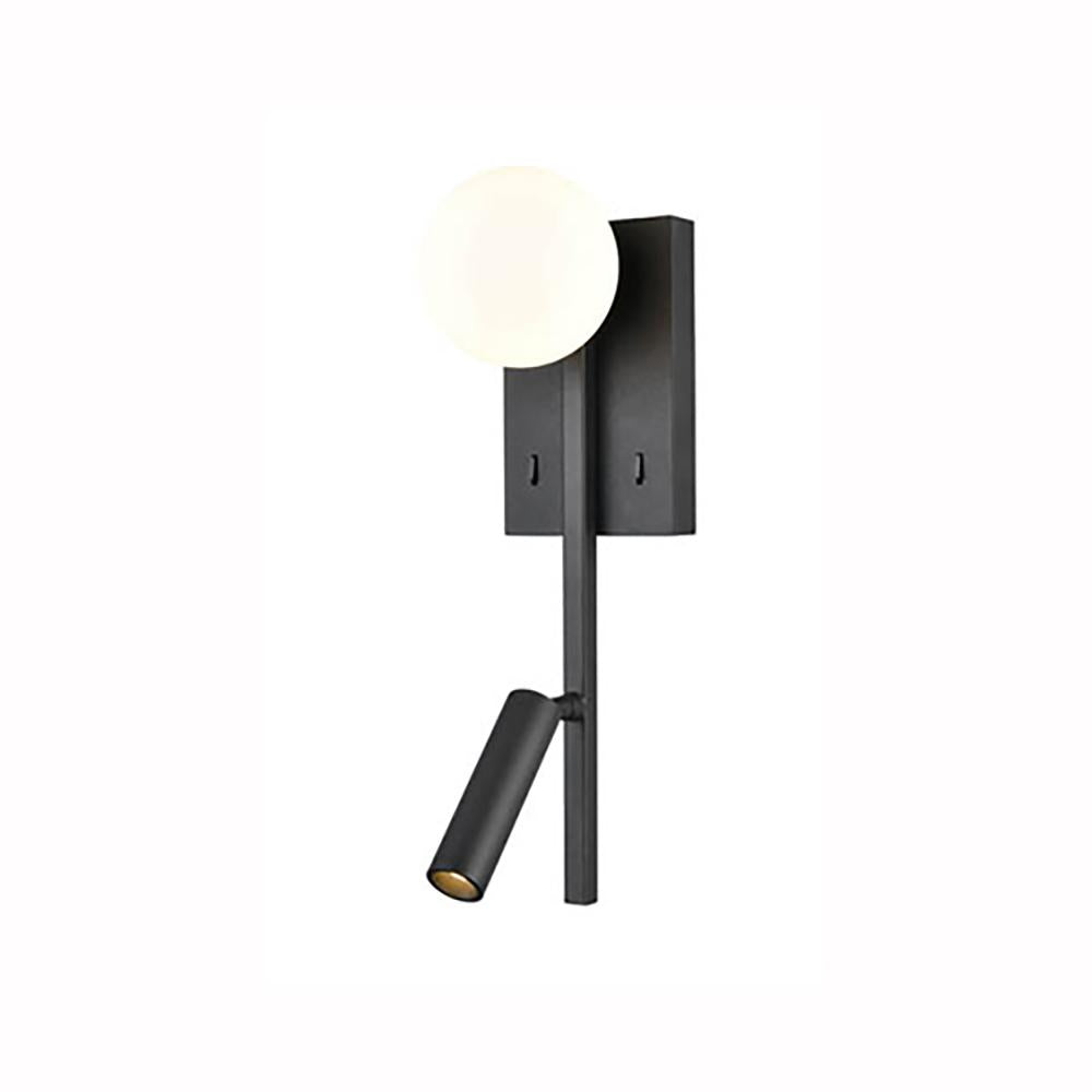 501BW LED Reading Light Matt Black