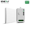 Ener-J 1 Gang Wireless Kinetic Switch + Non Dim & WiFi 5A RF Receiver Bundle Kit