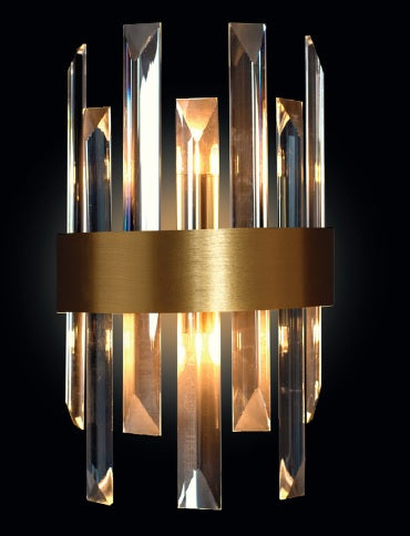 Band Wall Light In Matt Gold