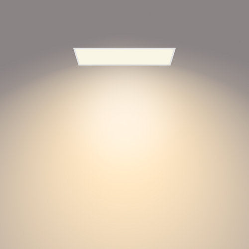 Philips CL560 Functional Ceiling Light, Rectangular Panel 36W 27K - White